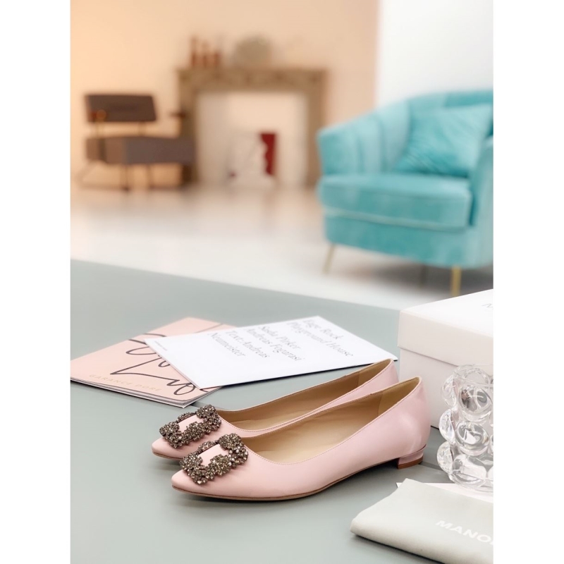 Manolo Blahnik flat shoes